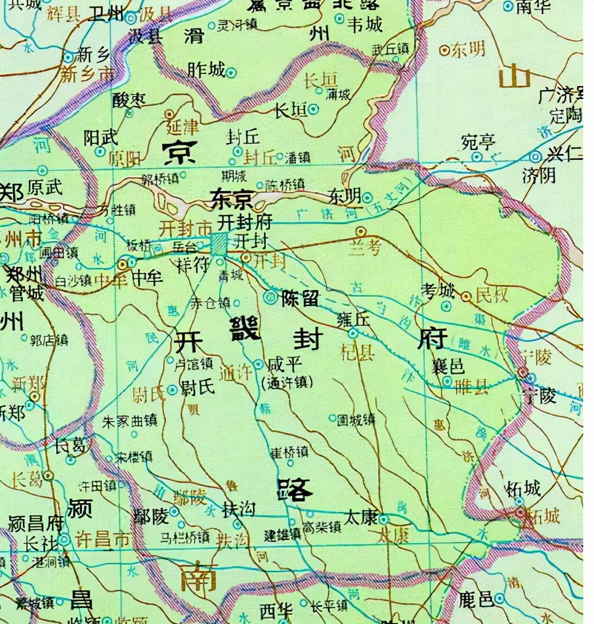 古代的汴京是哪里（通过地图来了解河南开封的历史变迁）