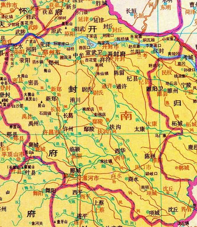 古代的汴京是哪里（通过地图来了解河南开封的历史变迁）