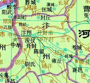 古代的汴京是哪里（通过地图来了解河南开封的历史变迁）