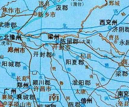 古代的汴京是哪里（通过地图来了解河南开封的历史变迁）