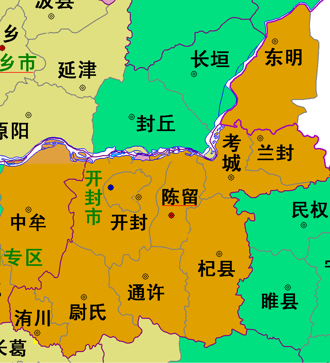 古代的汴京是哪里（通过地图来了解河南开封的历史变迁）