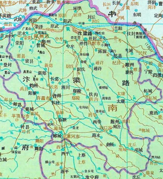 古代的汴京是哪里（通过地图来了解河南开封的历史变迁）