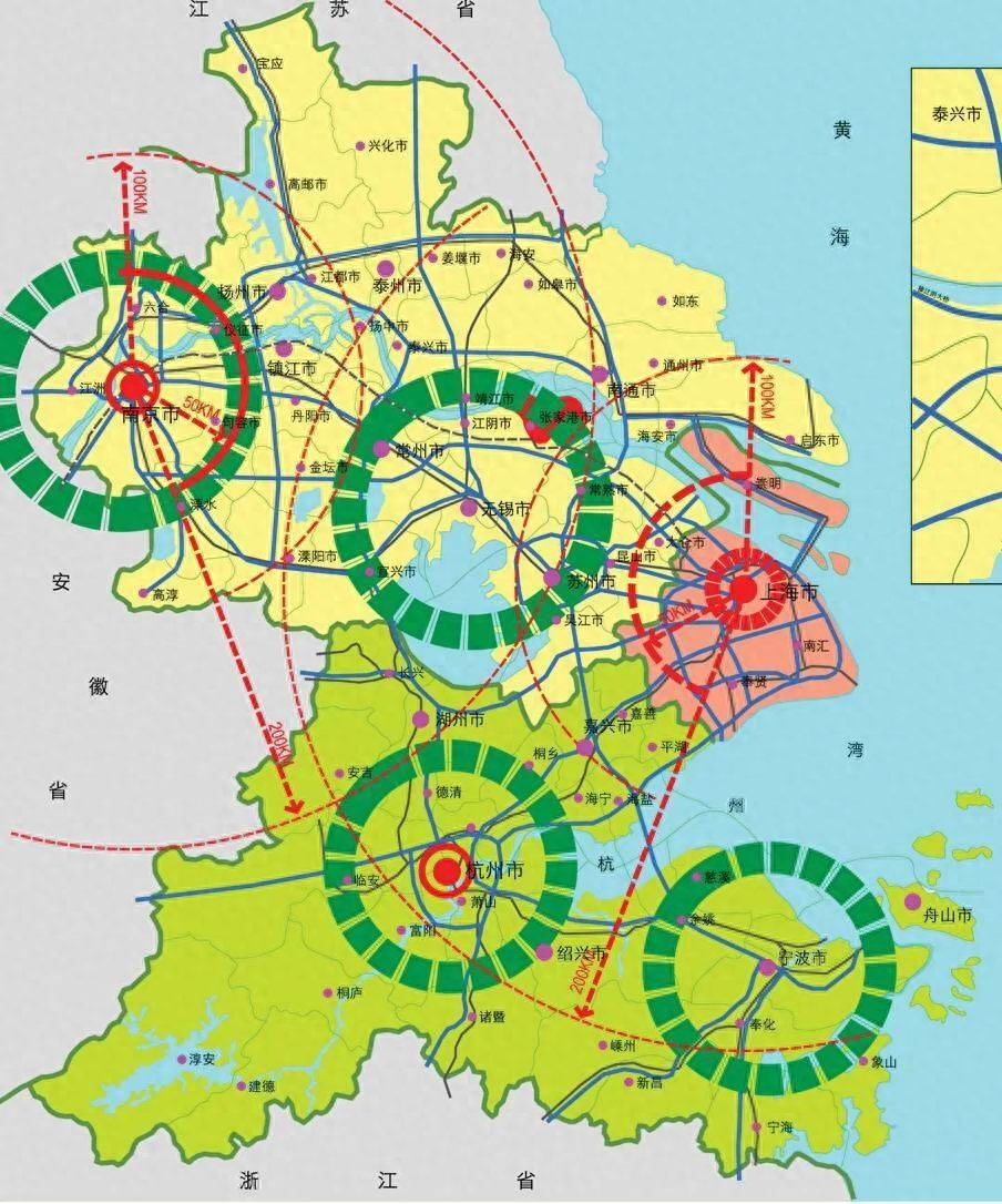 长三角包括哪些城市（长三角是哪些城市组成的呢）