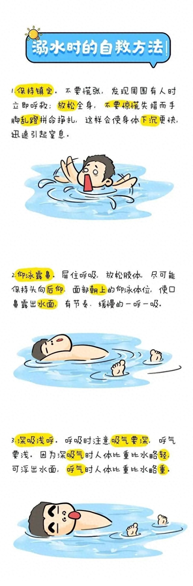 六不一会预防溺水内容（暑期防溺水安全知识）